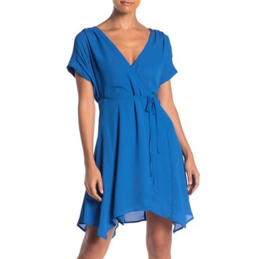 NEW ONE ONE SIX Waist Tie Wrap Style Mini Dress P4314